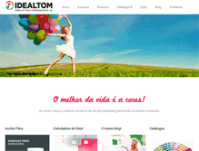 Tablet Screenshot of idealtom.com